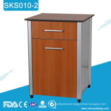 SKS010-2 Hospital Wood Bedside Storage Cabinet